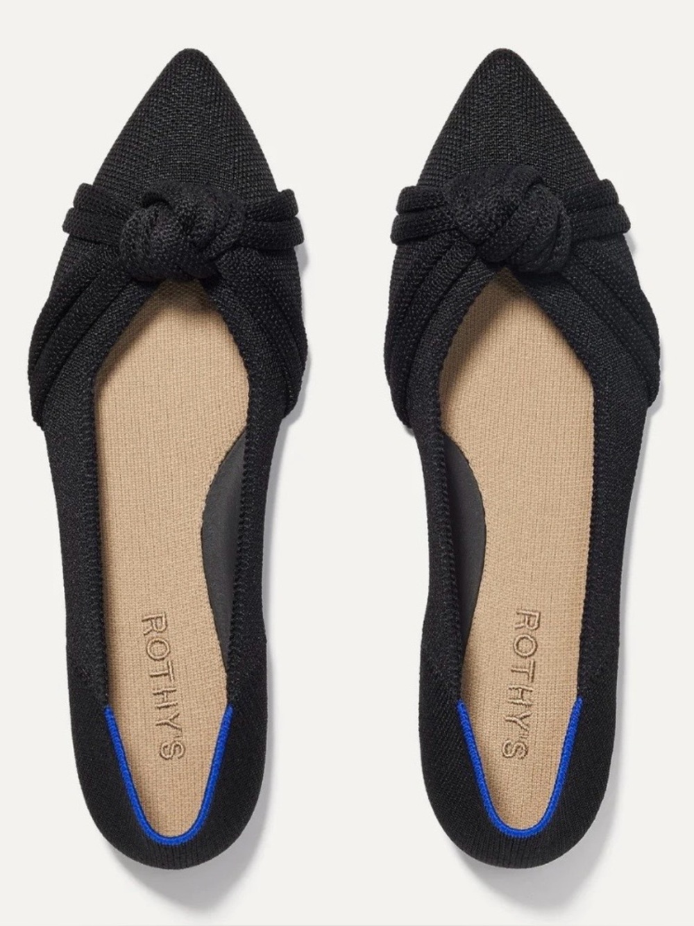 Rothys The Knot Point II in Black 🖤
Women's Size 9.5